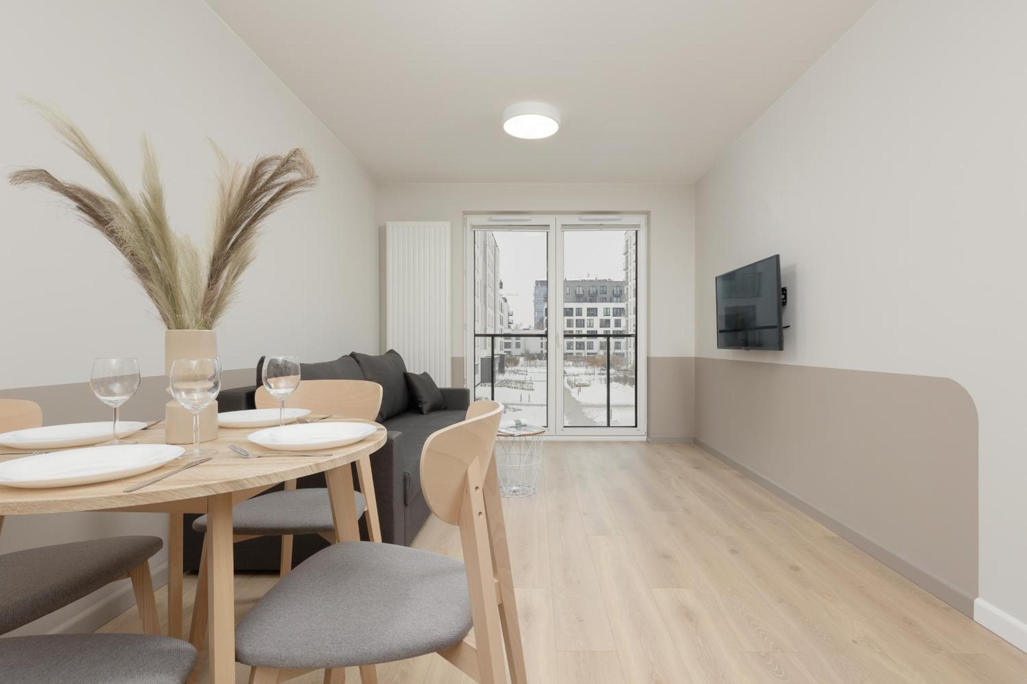 Aparthotel Mokotow Business Center By Noclegi Renters Varšava Exteriér fotografie